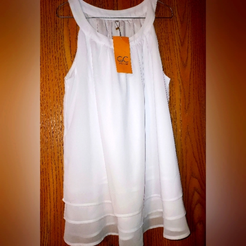 GRECERELLE Womens Sleevless Top..L